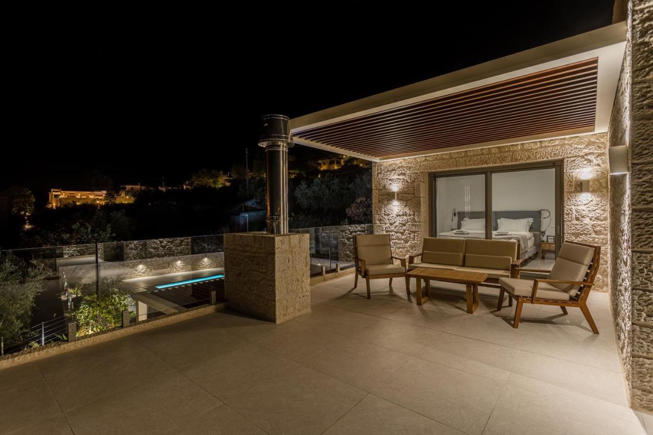 Manitennisvillas Stoúpa Exterior foto